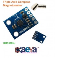 OkaeYa GY-271 HMC5883L Module Triple Axis Compass Magnetometer Sensor Module for Arduino